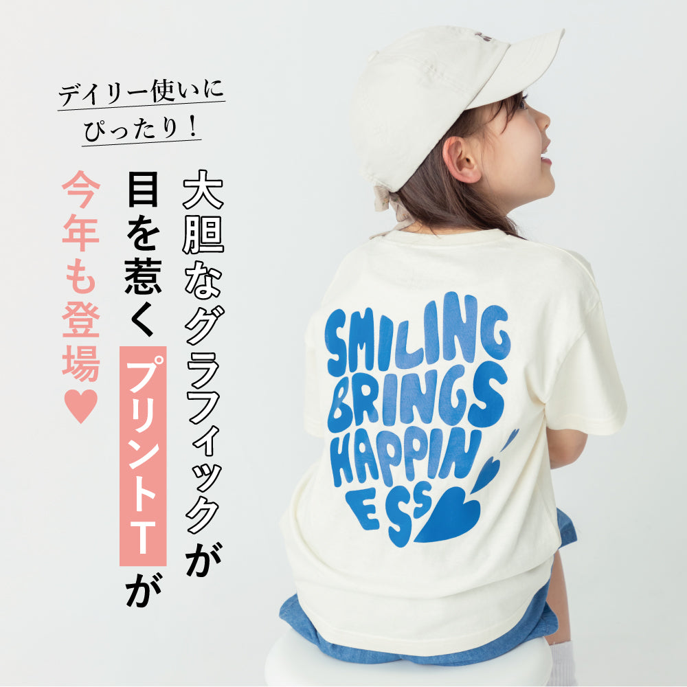 プリント半袖Tシャツ (ロゴ等)