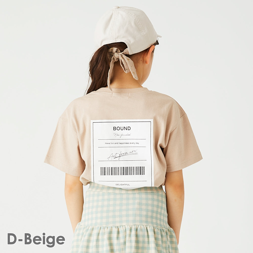 プリント半袖Tシャツ (グラフィック)