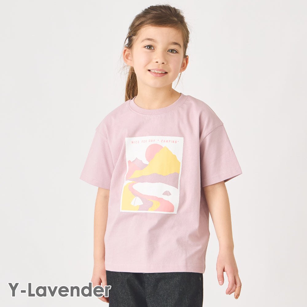 プリント半袖Tシャツ (グラフィック)