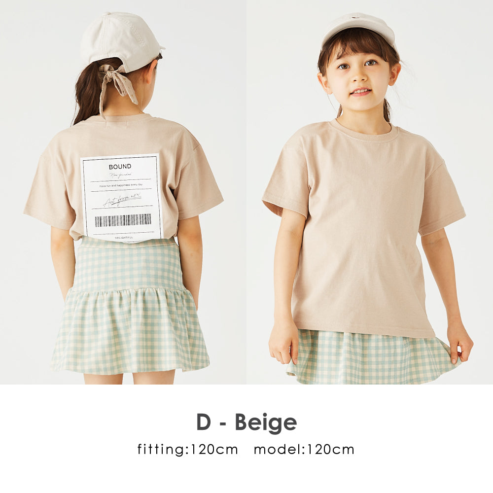 【OUTLET SALE】 プリント半袖Tシャツ