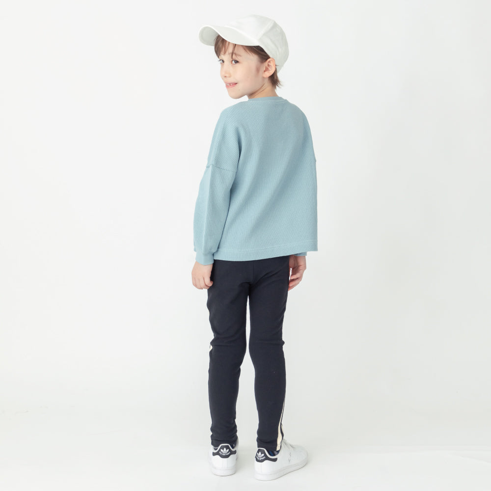 ビックシルエット ワッフル Tシャツ