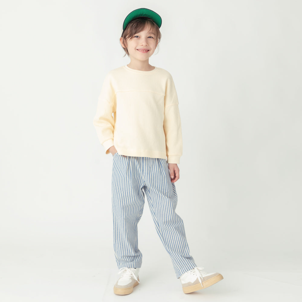 ビックシルエット ワッフル Tシャツ