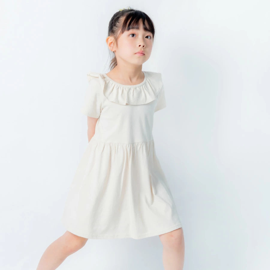 【OUTLET SALE】ガールズデザインワンピ