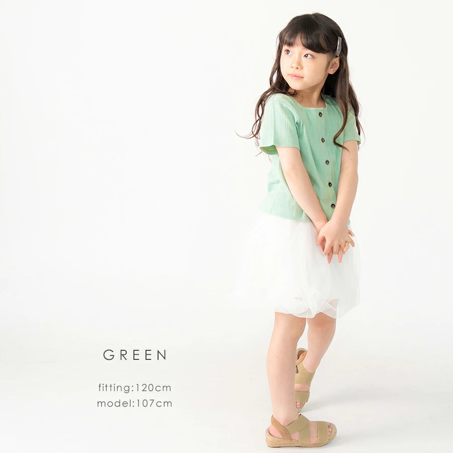 【OUTLET SALE】フロントボタントップス