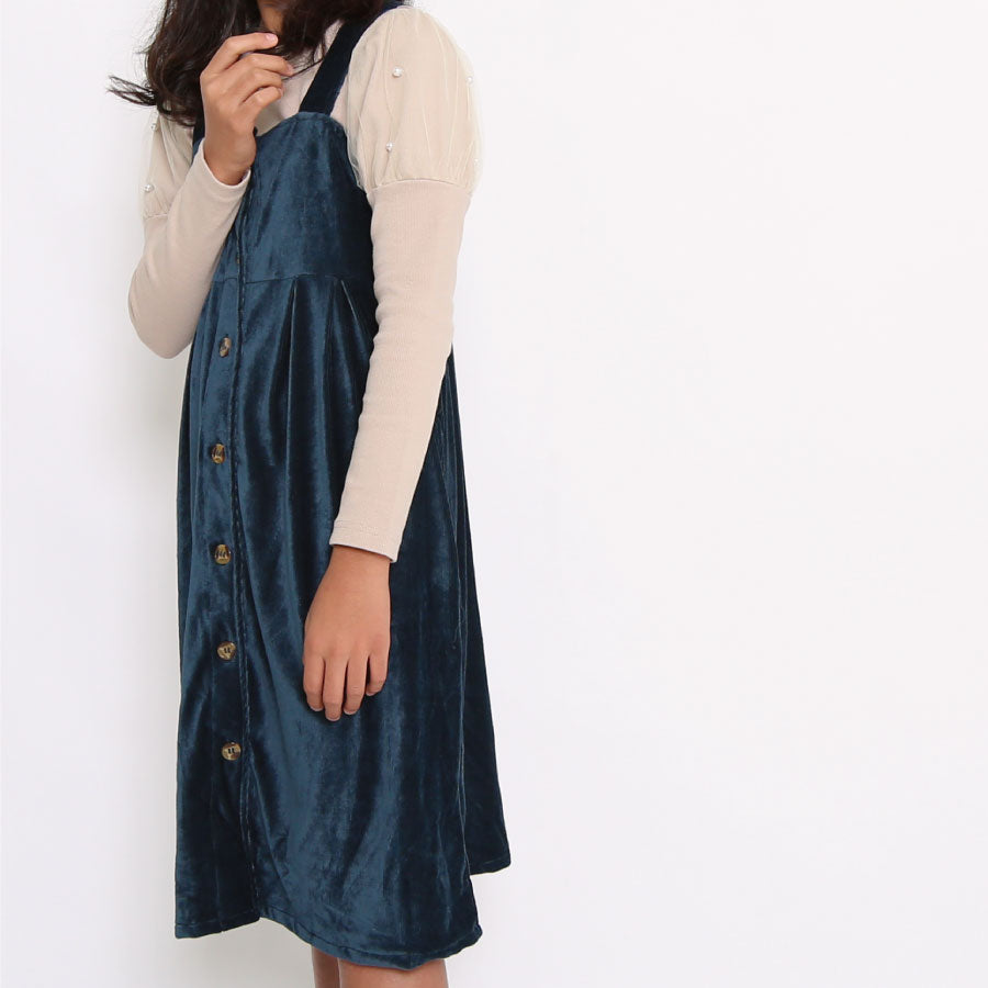 【OUTLET SALE】コーデュロイジャンパースカート