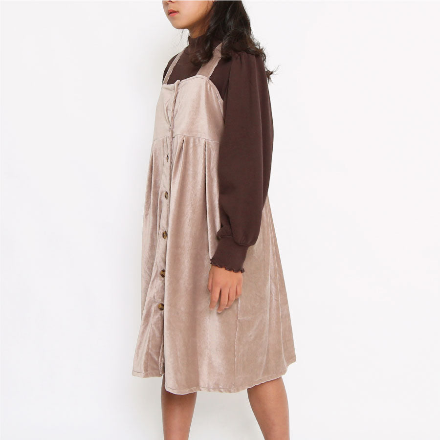 【OUTLET SALE】コーデュロイジャンパースカート