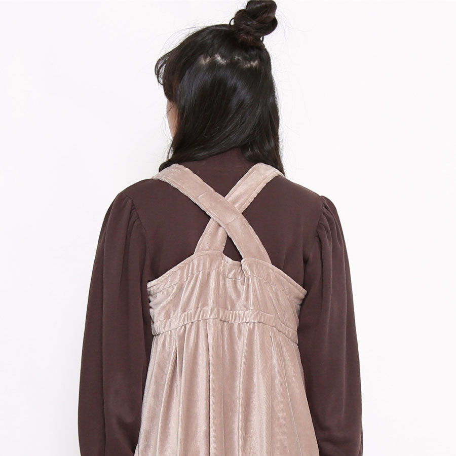 【OUTLET SALE】コーデュロイジャンパースカート