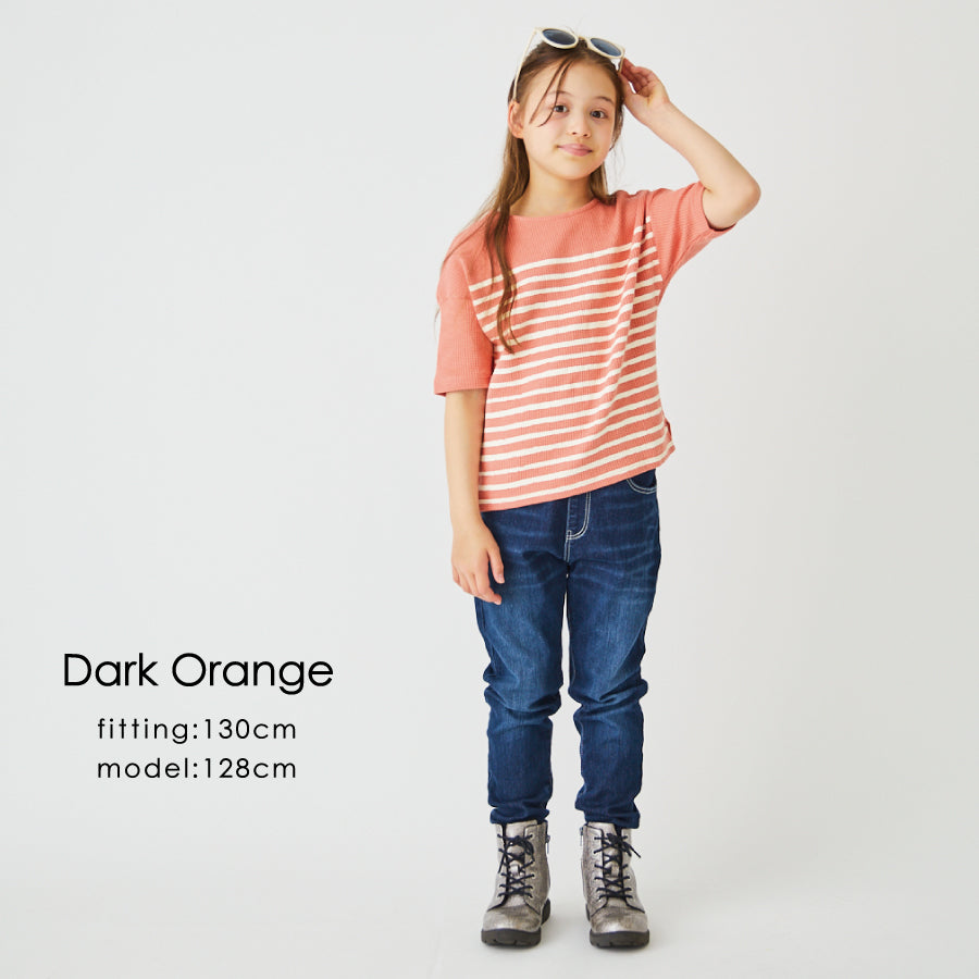【OUTLET SALE】ワッフル半袖Tシャツ