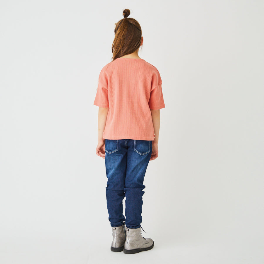 【OUTLET SALE】ワッフル半袖Tシャツ