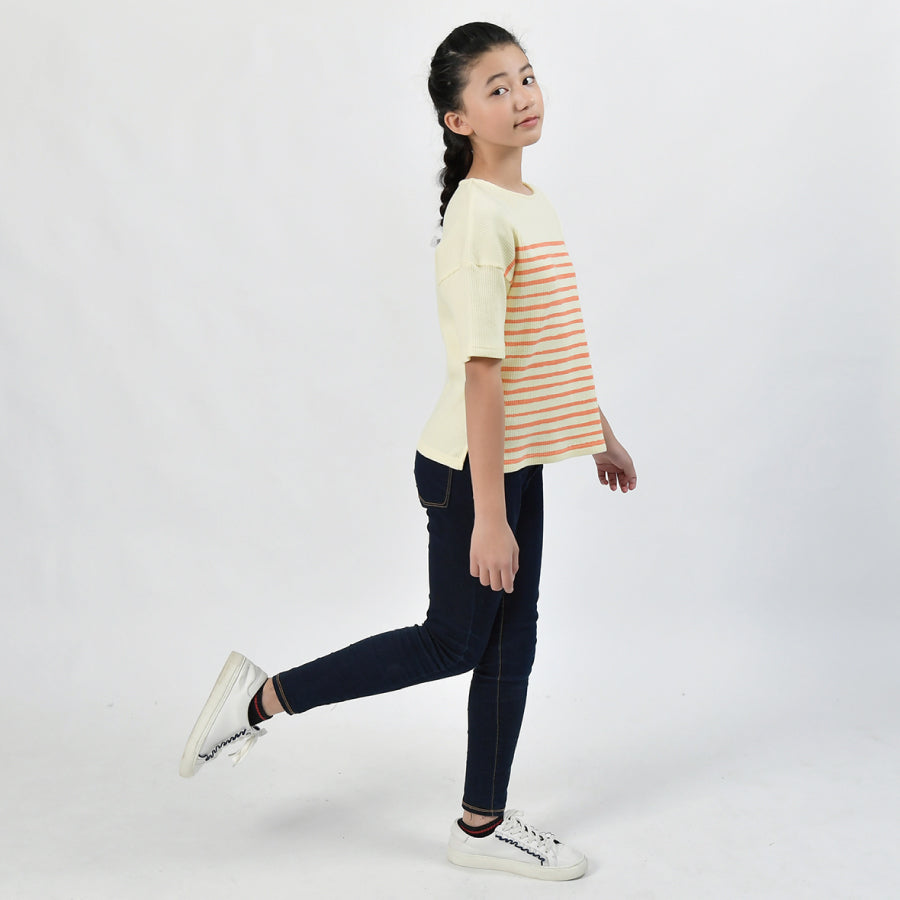 【OUTLET SALE】ワッフル半袖Tシャツ