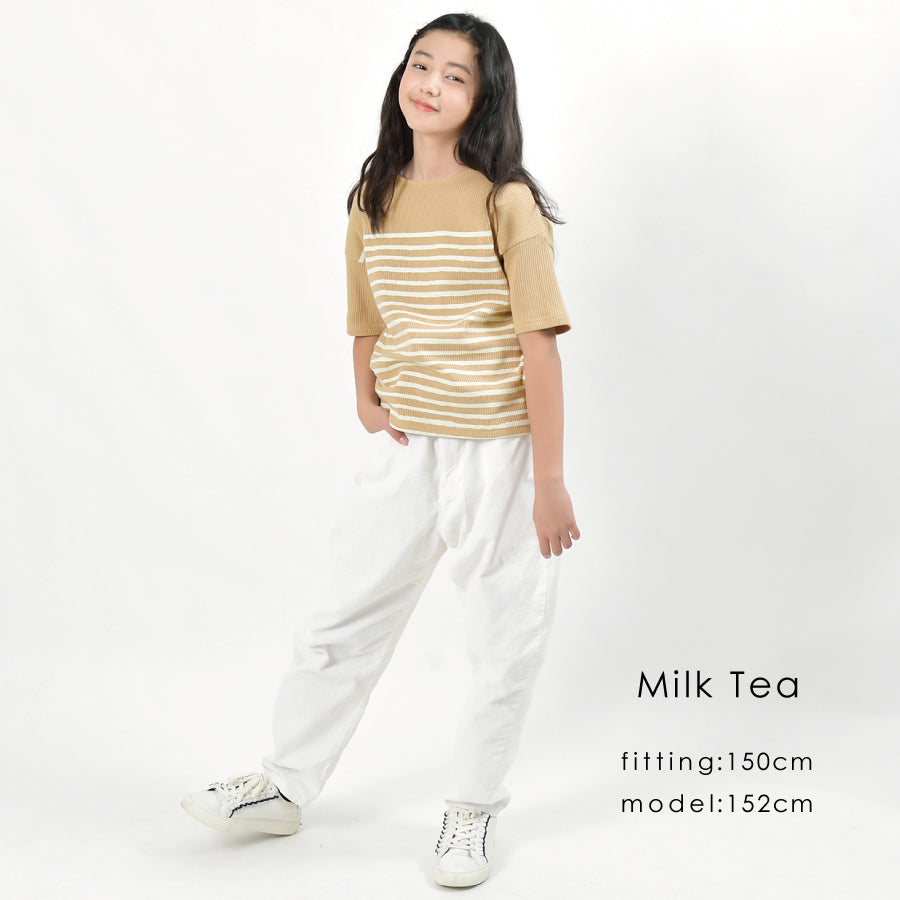 【OUTLET SALE】ワッフル半袖Tシャツ