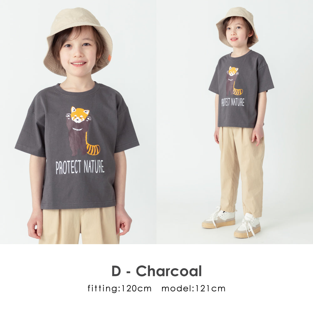 どうぶつ半袖Tシャツ