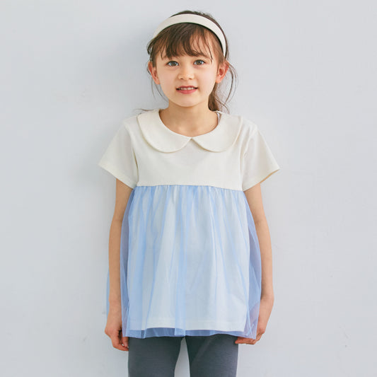 【OUTLET SALE】チュールTシャツ