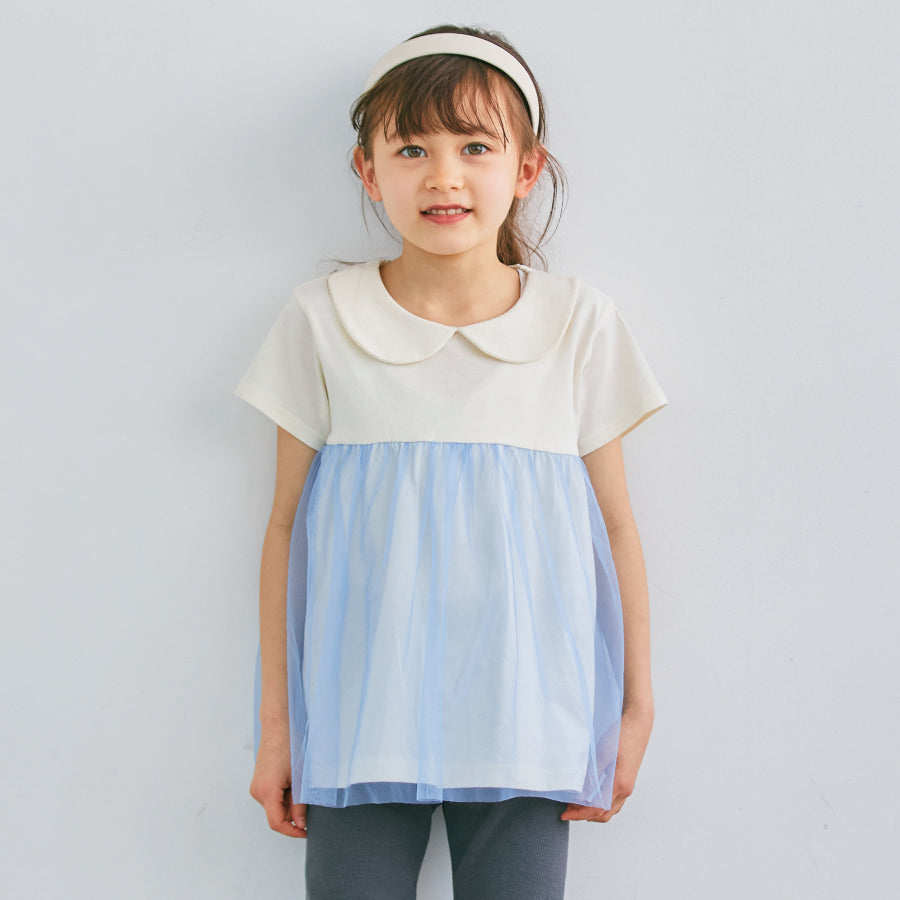【OUTLET SALE】チュールTシャツ