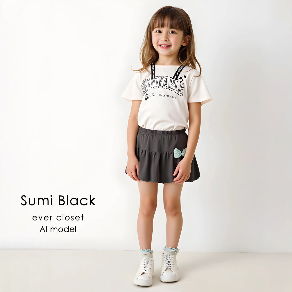 【OUTLET SALE】バルーンリボン付きスカッツ