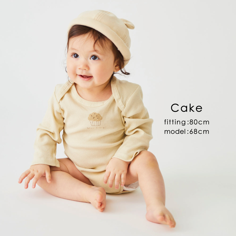 【OUTLET SALE】ベビーロンパース(ケーキ)