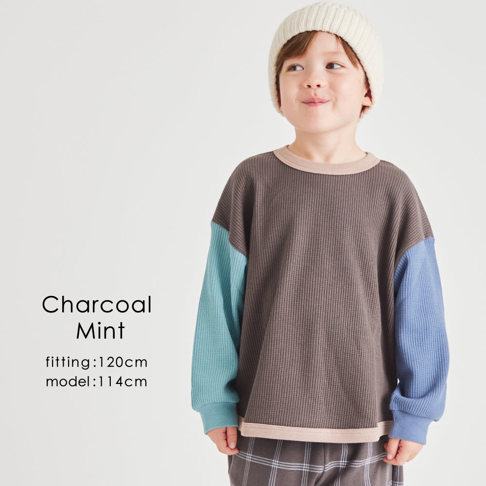 クレイジーパターン長袖Tシャツ