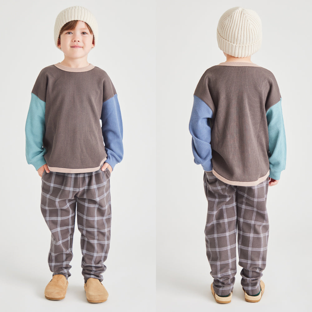 クレイジーパターン長袖Tシャツ