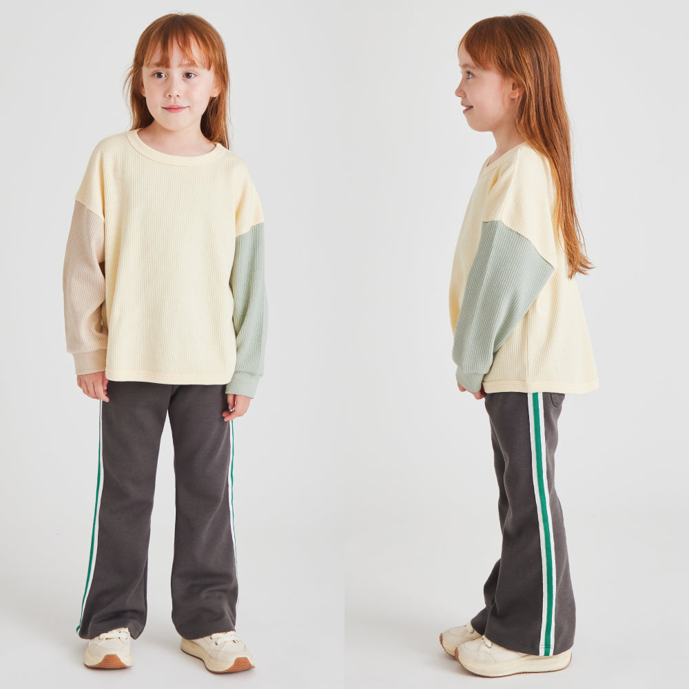クレイジーパターン長袖Tシャツ