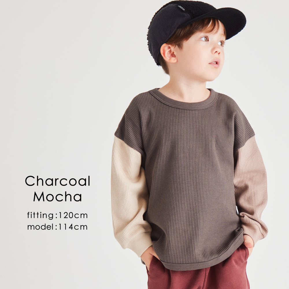 クレイジーパターン長袖Tシャツ