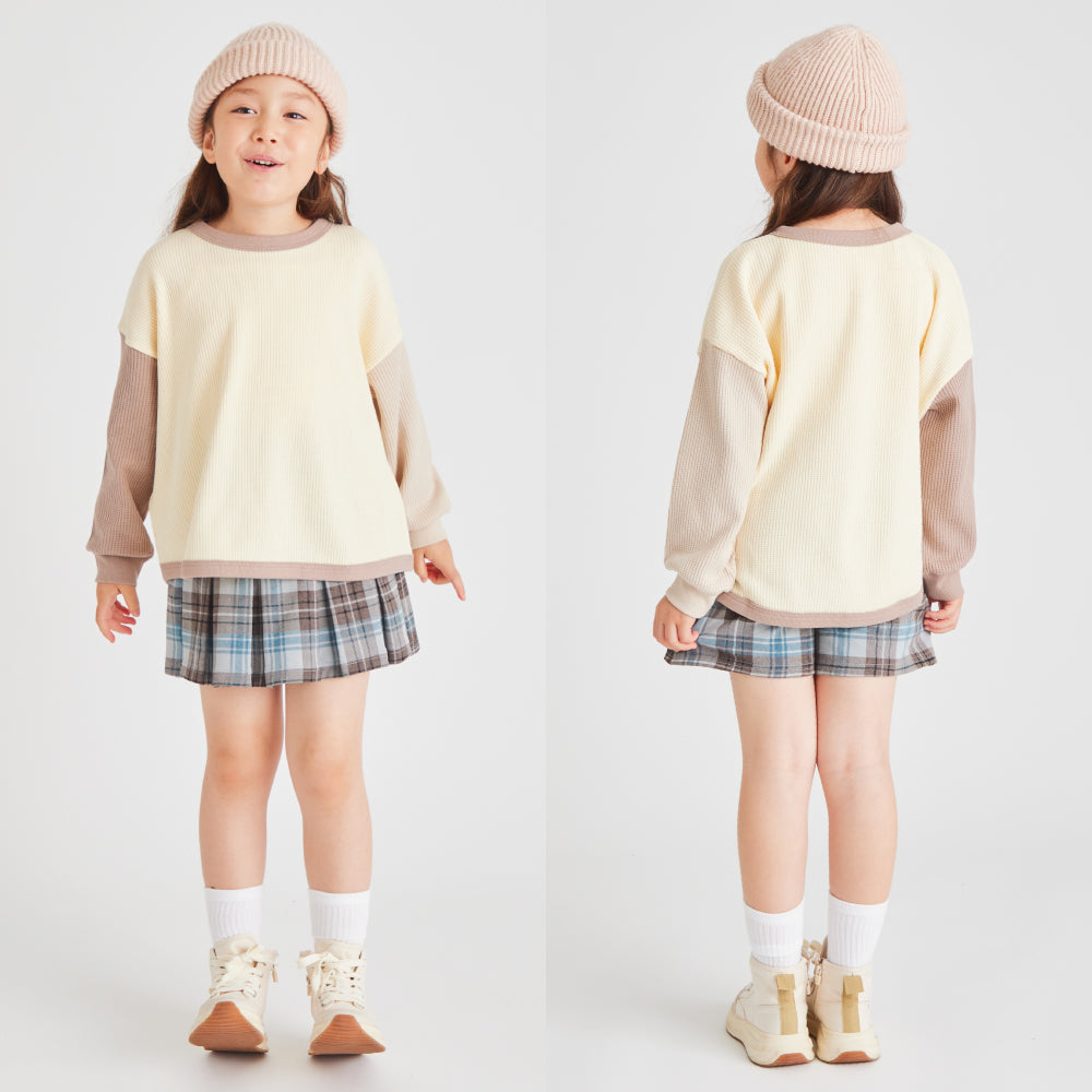 クレイジーパターン長袖Tシャツ