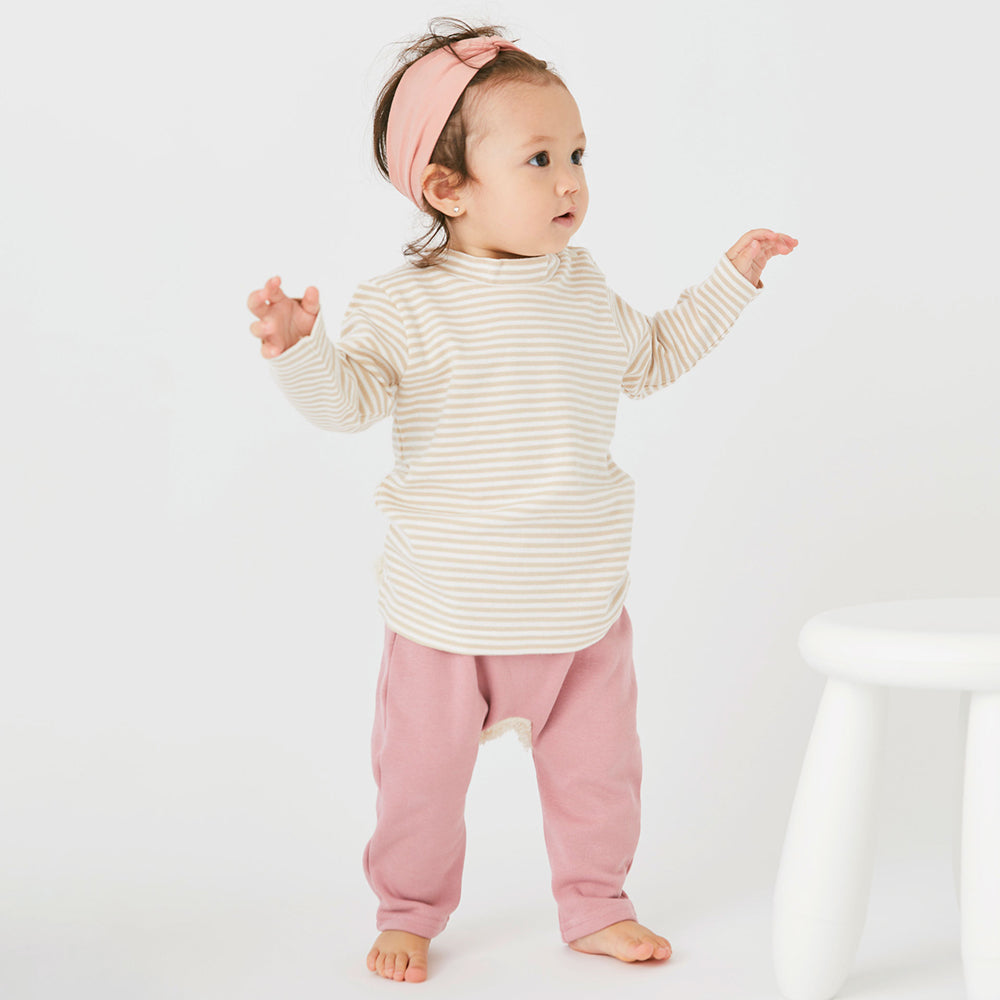 【OUTLET SALE】ベビー 裏起毛どうぶつパンツ