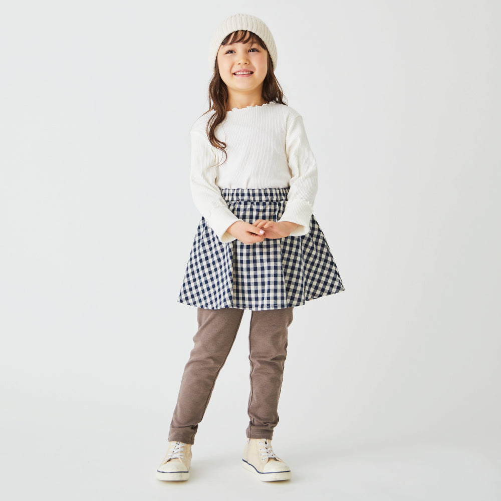 【OUTLET SALE】チェック柄スカッツ