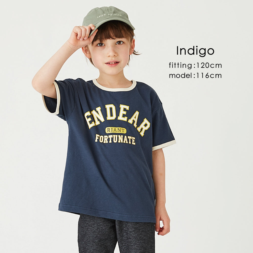 カレッジロゴ半袖Tシャツ