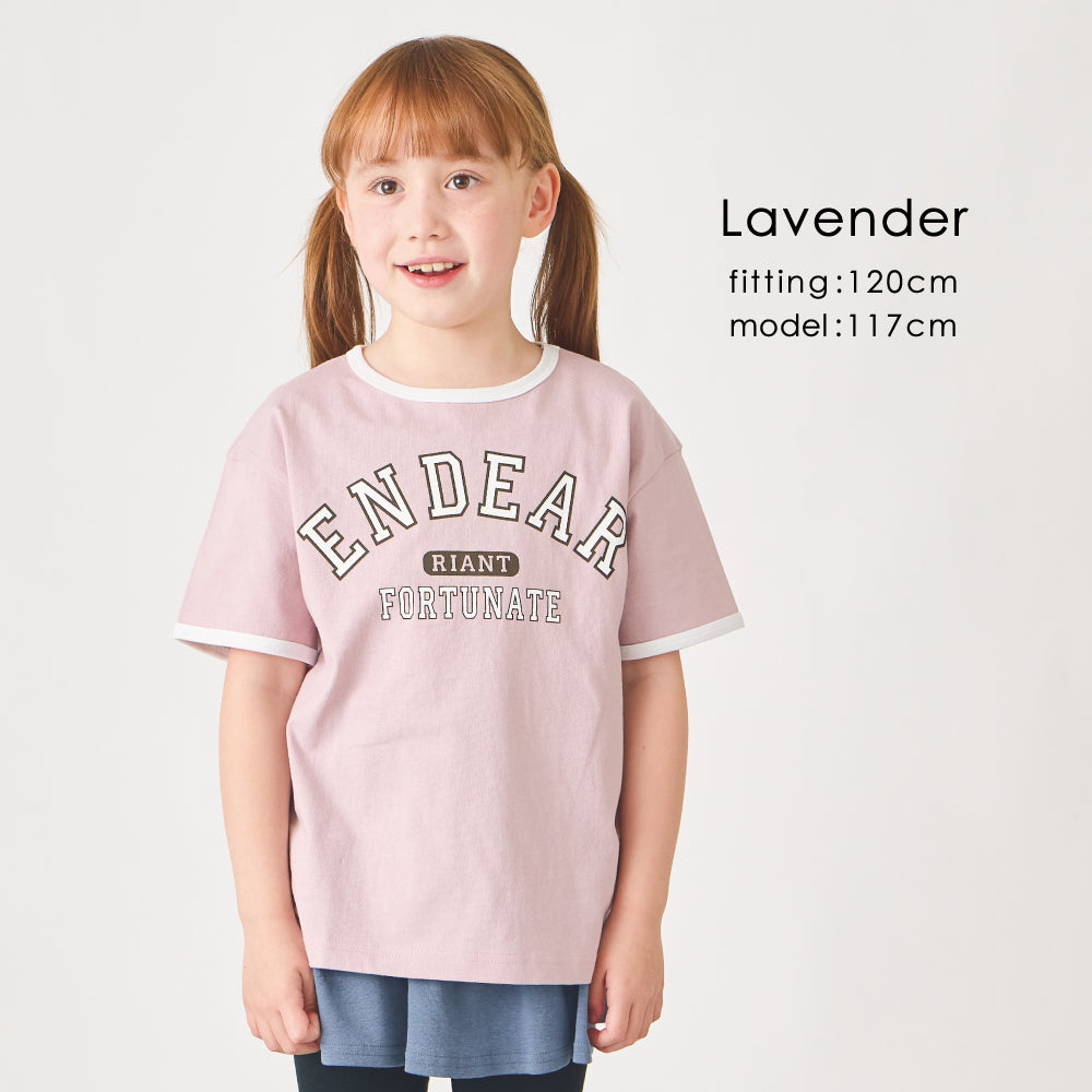 カレッジロゴ半袖Tシャツ