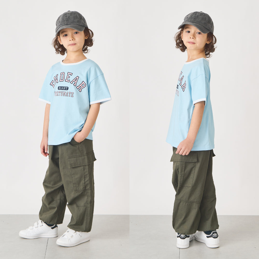 カレッジロゴ半袖Tシャツ