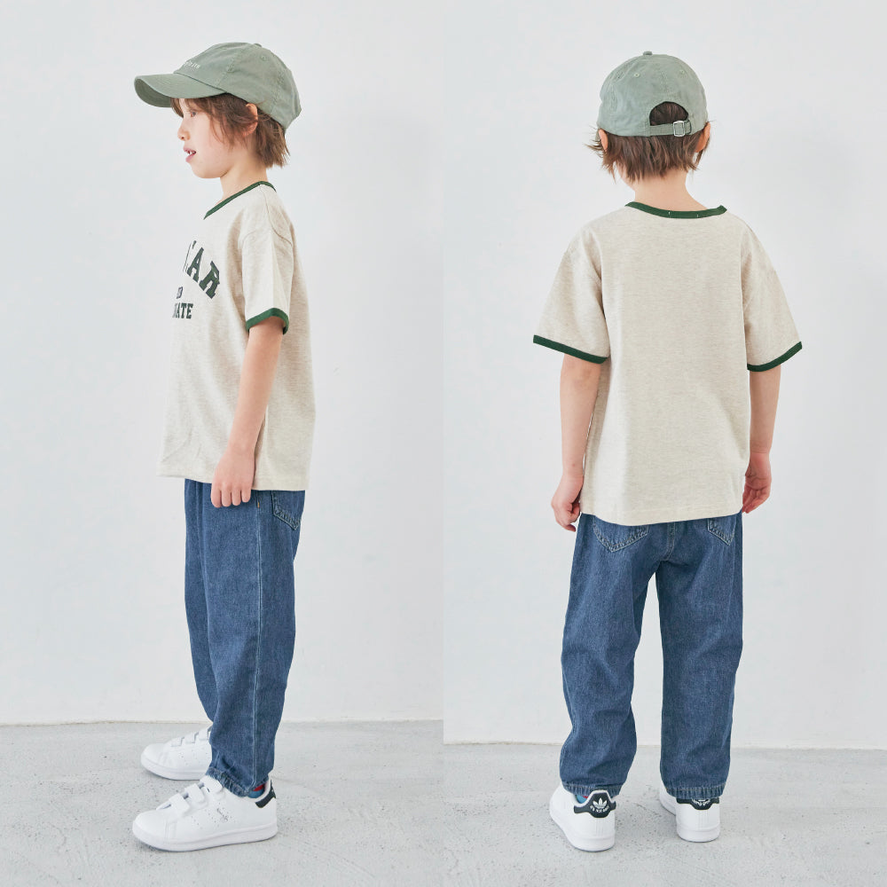 カレッジロゴ半袖Tシャツ