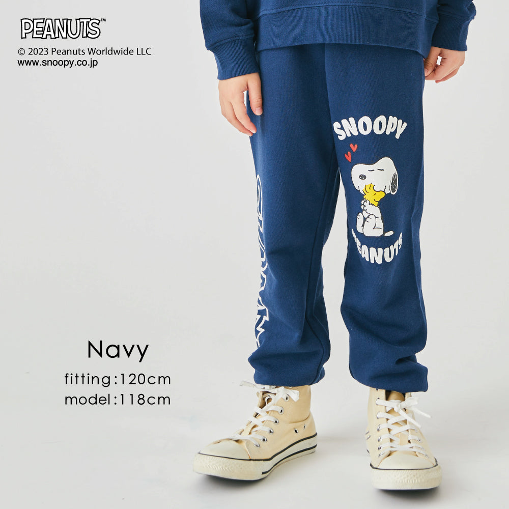 スヌーピースウェットパンツ