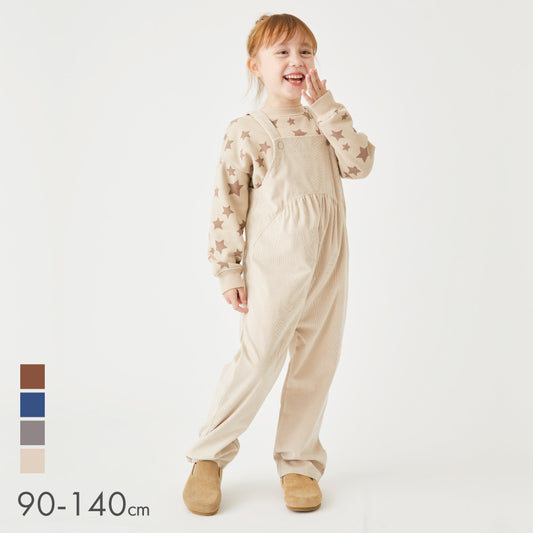 コーデュロイ サロペット