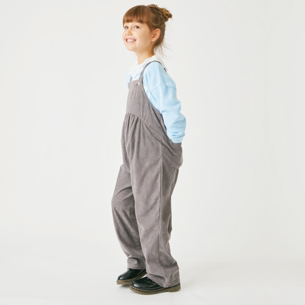 コーデュロイ サロペット