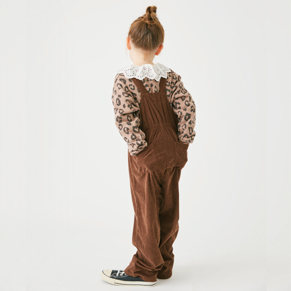 コーデュロイ サロペット
