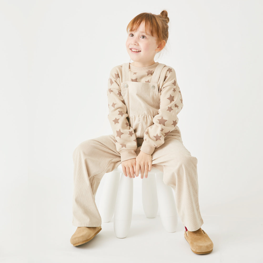 コーデュロイ サロペット