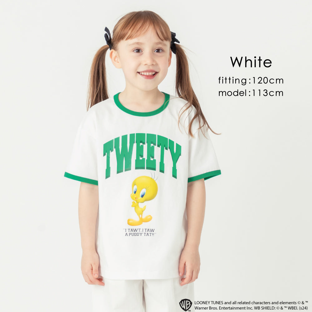 ルーニー・テューンズ リンガー半袖Tシャツ