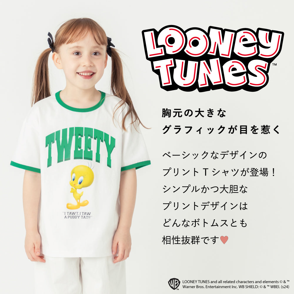 ルーニー・テューンズ リンガー半袖Tシャツ