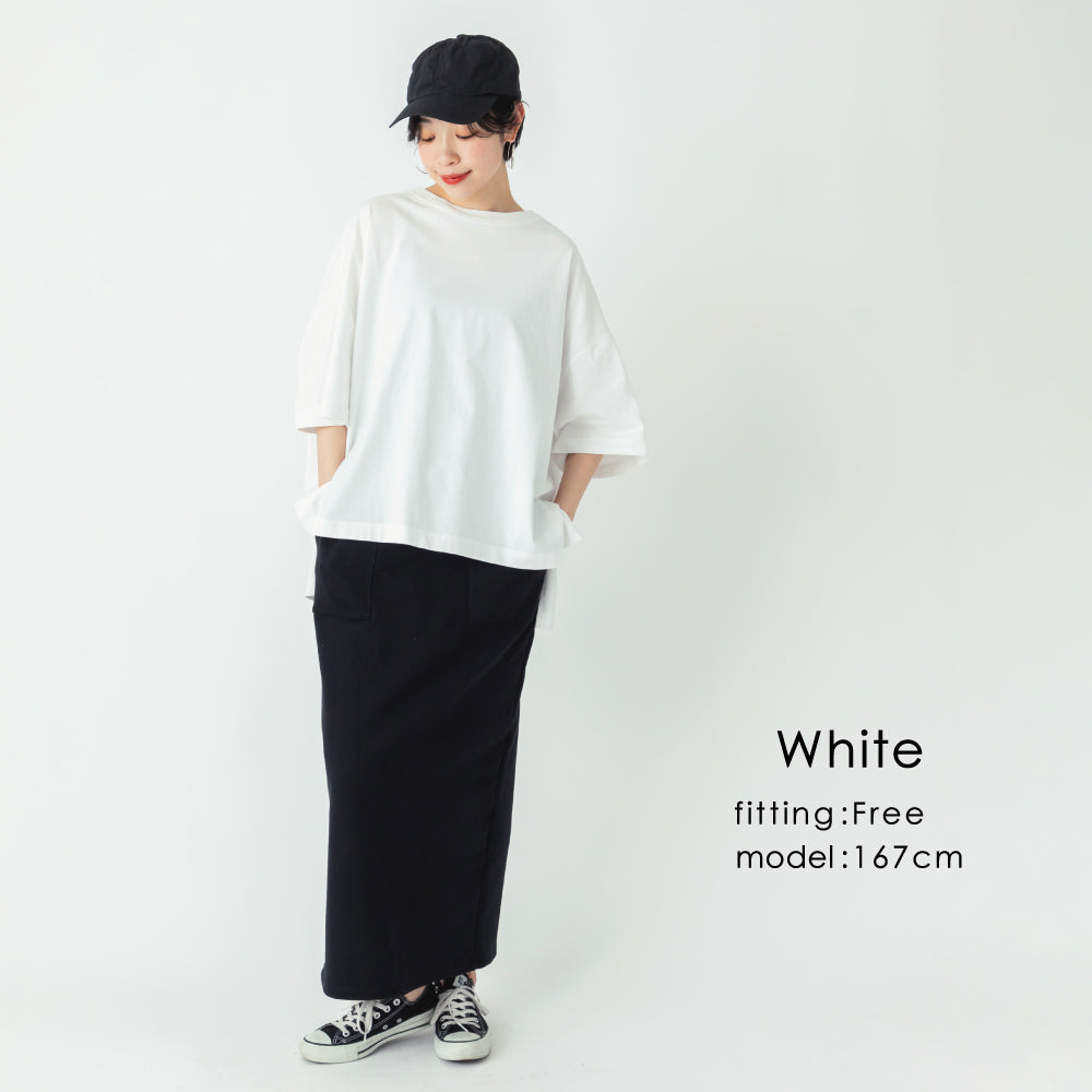 【夏割】 【Ladies】BIGシルエット 半袖Tシャツ