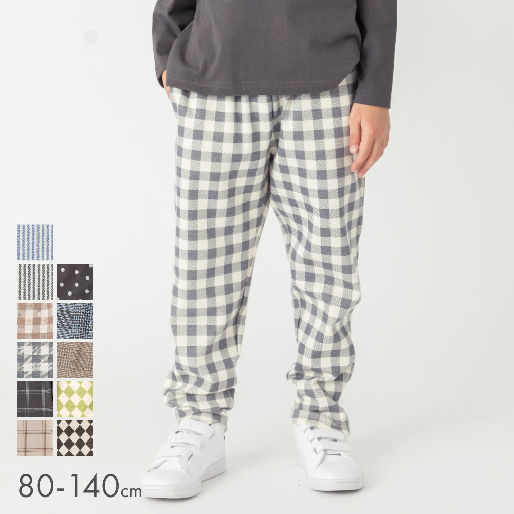 総柄ストレッチパンツ