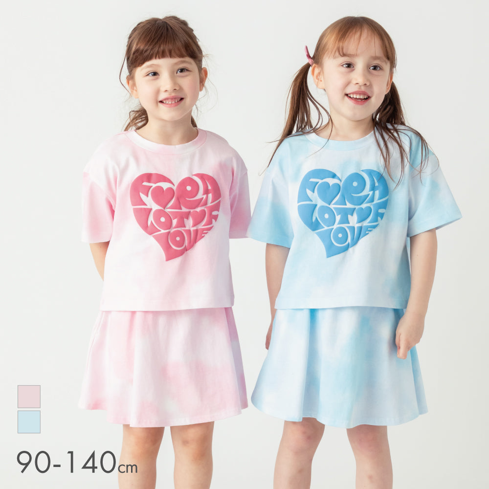 タイダイ セットアップ(インナーパンツ付き) – 子供服通販の ever closet