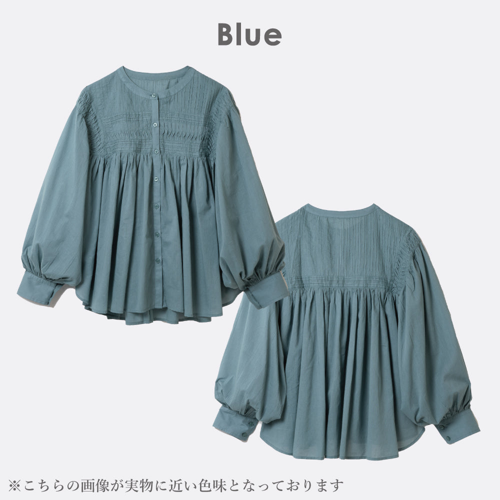【夏割】 【Ladies】 インド綿 シアーブラウス