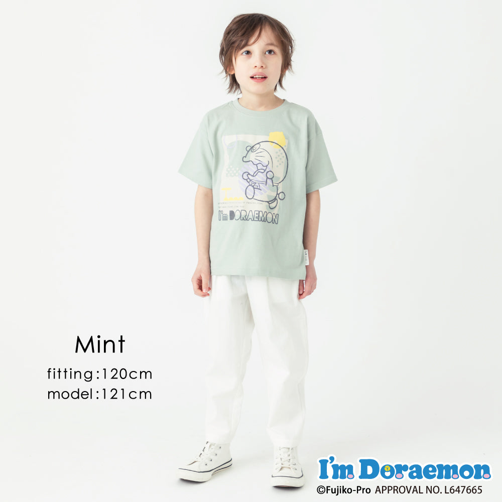 アイムドラえもん パネル風デザインTシャツ