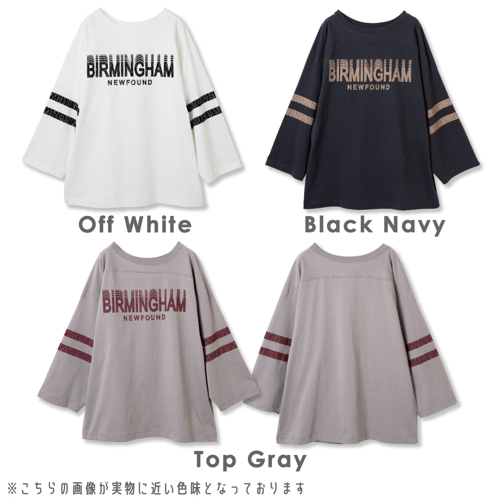 【夏割】 【Ladies】フットボールTシャツ