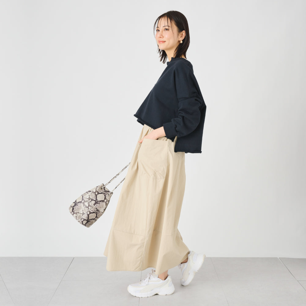 【夏割】 【Ladies】 スキッパースウェット