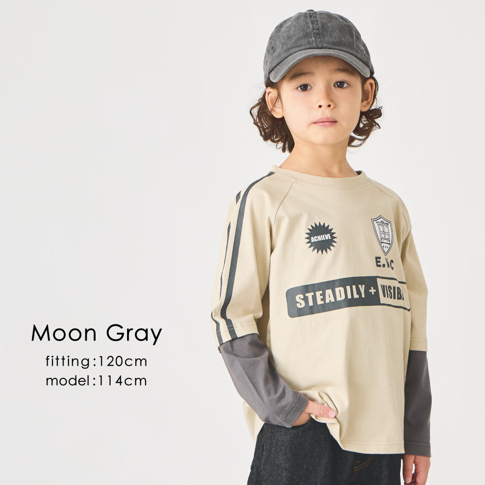 レイヤード長袖Tシャツ