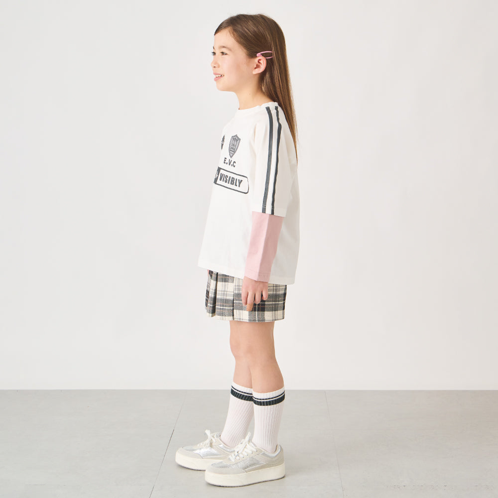 レイヤード長袖Tシャツ