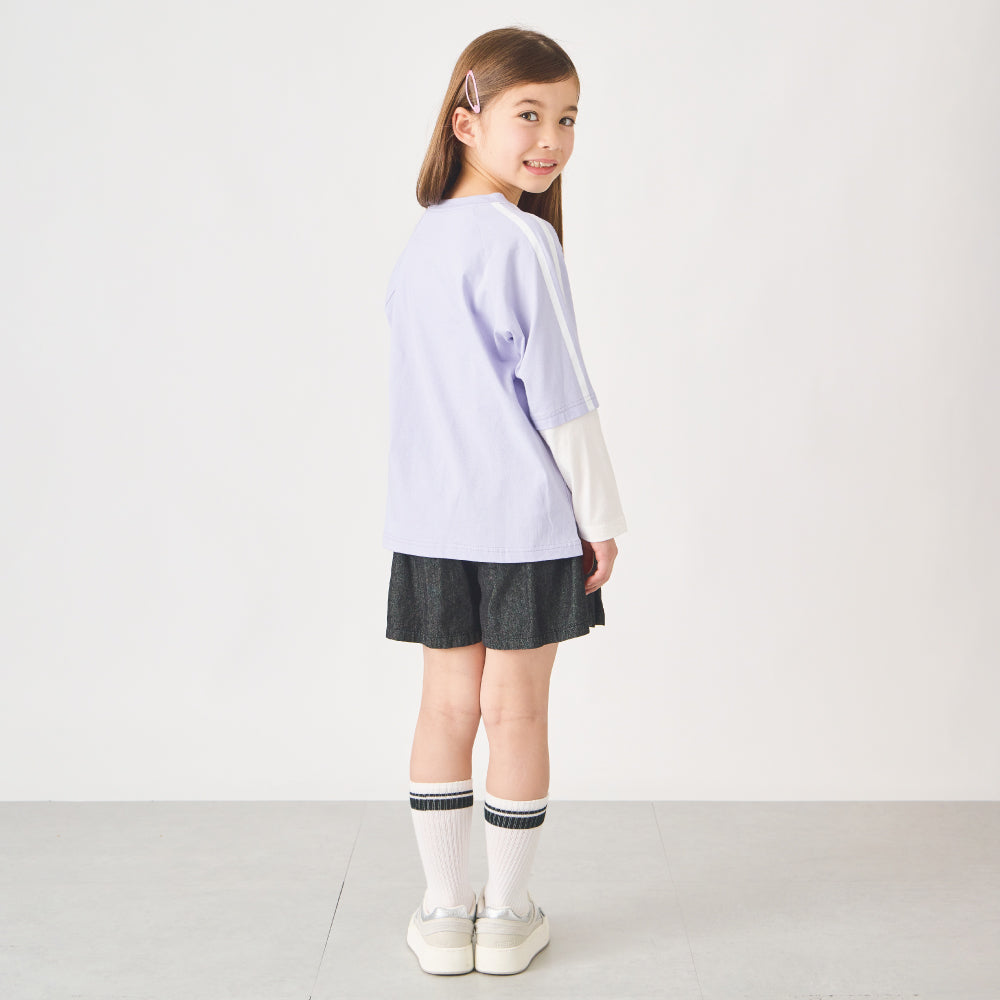 レイヤード長袖Tシャツ