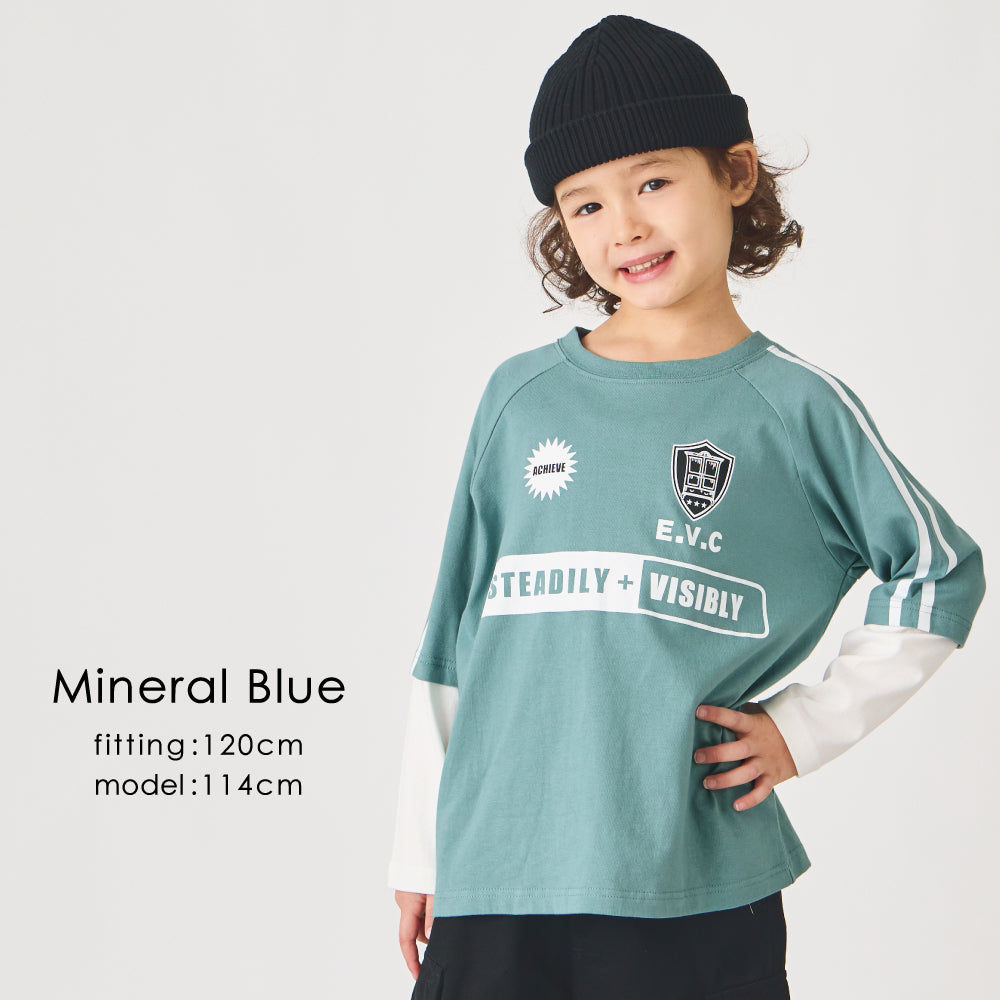 レイヤード長袖Tシャツ