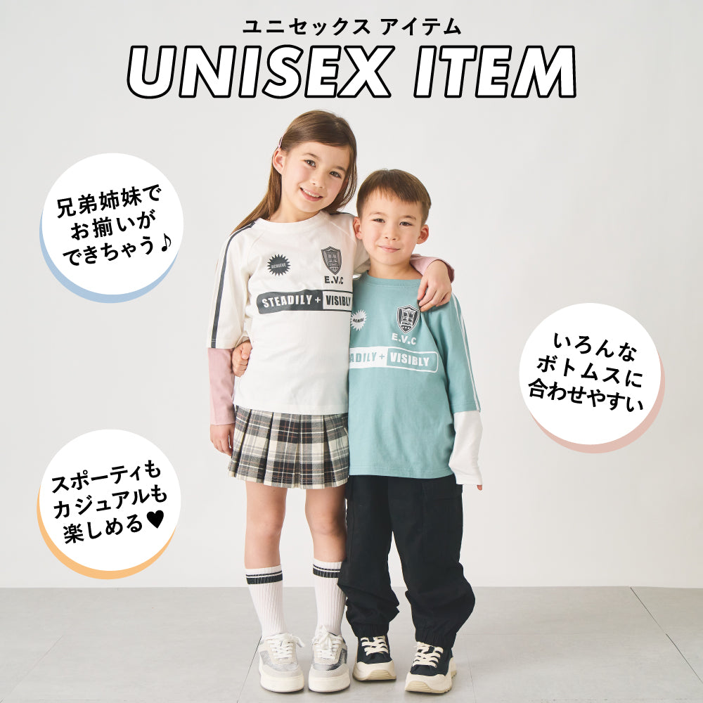 レイヤード長袖Tシャツ